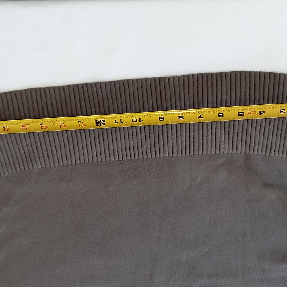 Rachel Zoe Brown V-Neck Sweater